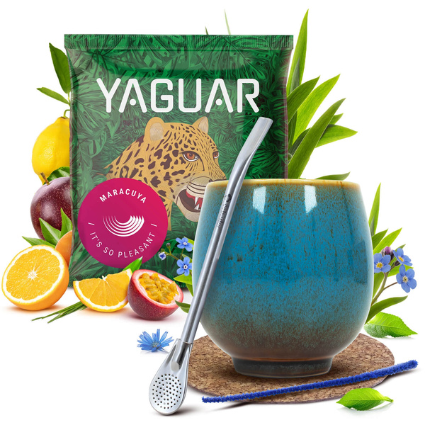 Yerba Mate kitul 50g Calabash + Bombilla