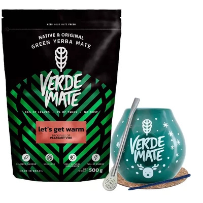 Yerba Verde Mate Let's Get Warm set de iarnă 500g