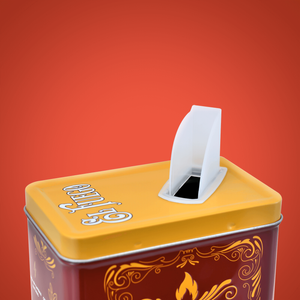 Yerbera – Cutie metalică + El Fuego Energia Guarana 0,5 kg