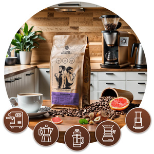 Bro Coffee Roastery - Cafea boabe întreagă Nicaragua Colibrí Azul Speciality 1kg