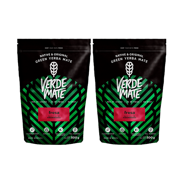 Yerba Verde Mate Green FRESA Strawberry 1kg 1000g