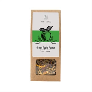 Mary Rose - Ceai verde Green Apple Power - 50 g