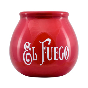Set de Yerba Mate: El Fuego Elaborada 1kg + Calabash + Bombilla