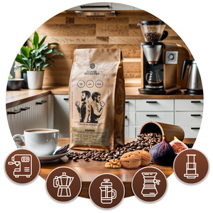 Bro Coffee Roastery - Cafea boabe întreagă Uganda Kanyenye Speciality 1kg