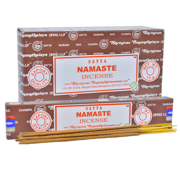 Bețișoare de tămâie Satya – Namaste