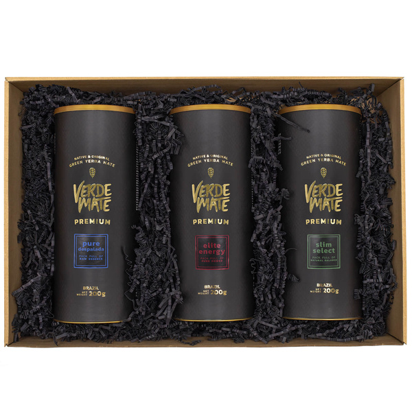 Set de cadou de Yerba Mate Verde Mate Premium