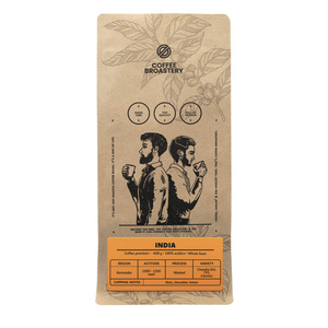 Bro Coffee Roastery - Cafea boabe întreagă India Karnataka Premium 400g