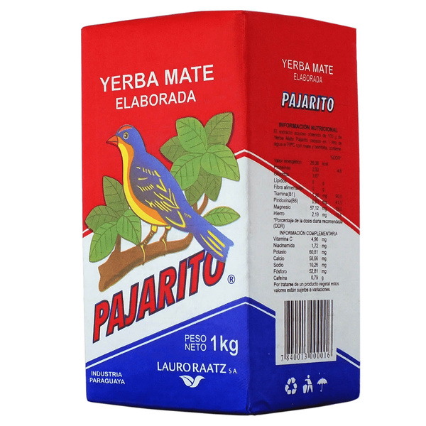 Set de Yerba Mate Elaborada: El Fuego 1kg + Pajarito 1kg