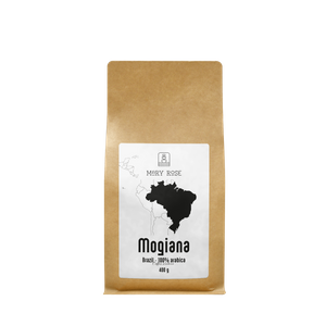 Mary Rose - cafea integrală boabe Brazilia Mogiana premium 400g