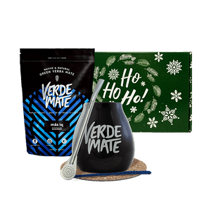 Set de cadou de Yerba Mate Verde Mate Mas IQ 0,5kg