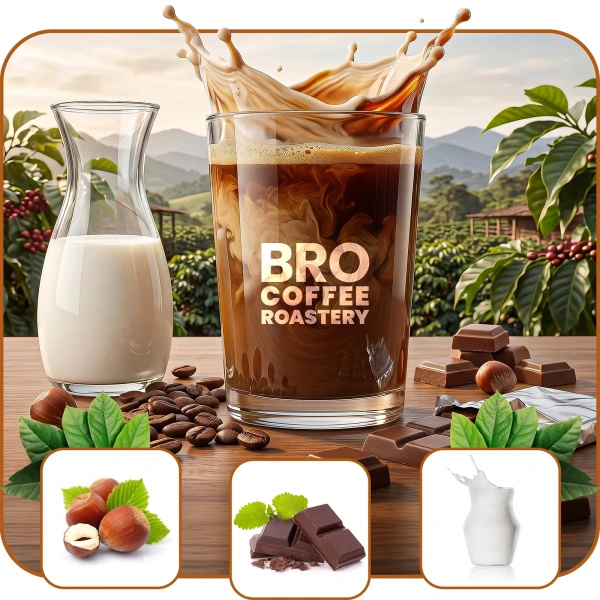 Set cadou cu cafea Bro Coffee Roastery și ceai Mary Rose