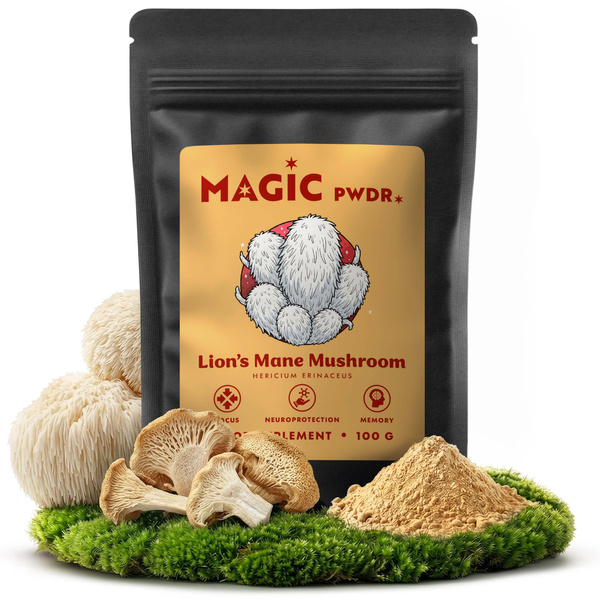 Magic Pwdr – Lion’s Mane – Coamă Leului 100 g