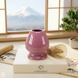Set cadou pentru Matcha Latte colorat: Matcha + Pink Matcha + accesorii