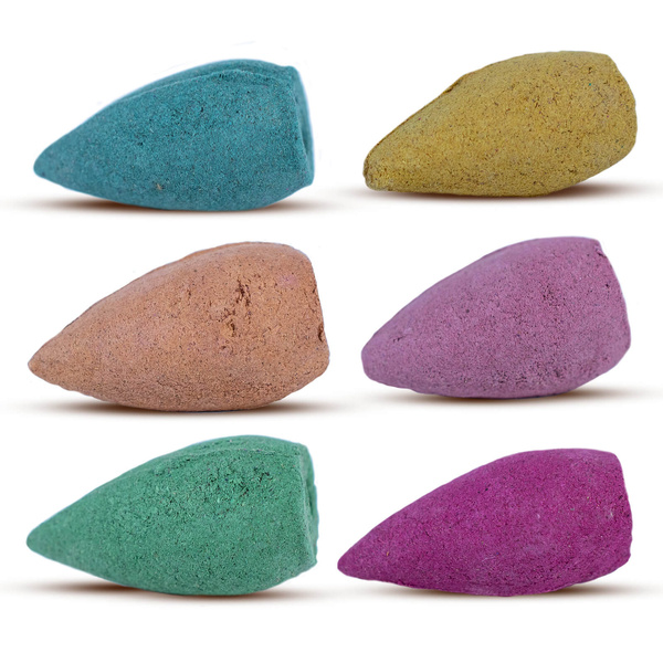 Conuri de tămâie cu flux invers MIX (60 buc.)