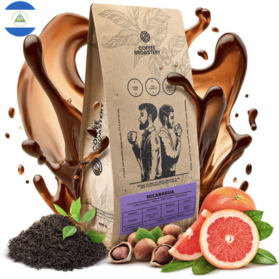 Bro Coffee Roastery - Cafea boabe întreagă Nicaragua Colibrí Azul Speciality 400g
