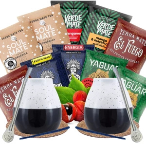 Yerba Mate Set pentru două Fructe pentru a începe