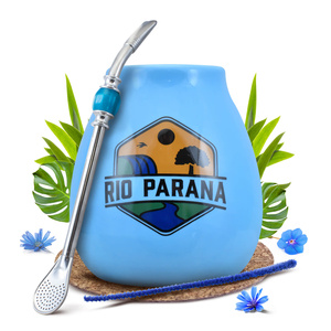 Yerba Mate kit de pornire Calabash + Bombilla