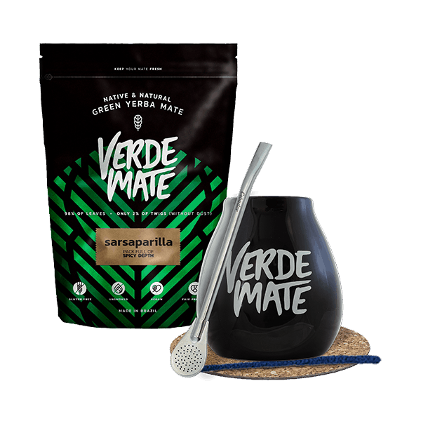 Set Yerba Mate Sarsaparilla 0,5kg