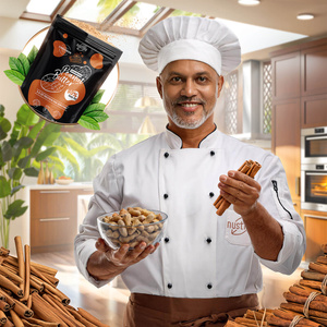 Nustino – Unt de arahide pudră – Cinnamon 400 g