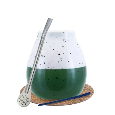 Yerba Mate set mare calabash bombilla