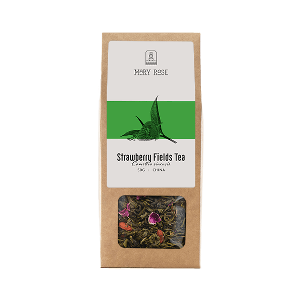 Mary Rose - Ceai verde Strawberry Fields - 50g