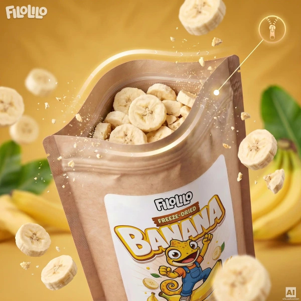 FiloLilo – Bananas liofilizadas (rodajas) 100 g