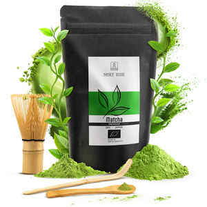 Set PREMIUM pentru prepararea ceaiului matcha: matcha BIO japoneză 30g + accesorii