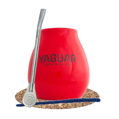 Set de accesorii Yerba Mate: Calabash + Bombilla