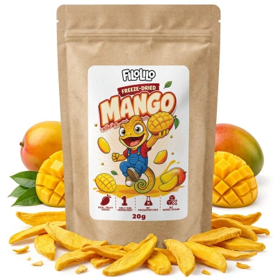 FiloLilo – Mango liofilizat (felii) 20 g