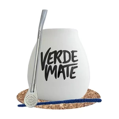 Set de Accesorii pentru Yerba Mate: Calabash + Bombilla