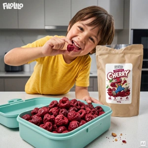 FiloLilo – Vișine liofilizate (întregi, fără sâmburi) 100 g