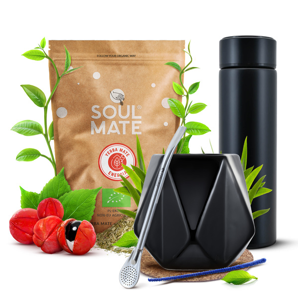 Set Yerba Soul Mate Energia Thermos 0,5kg 500g