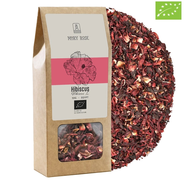 Mary Rose - Hibiscus bio (petale de flori) 50g 