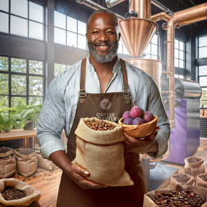 Coffee Broastery - Cafea boabe întreagă Uganda Kanyenye Speciality 1kg