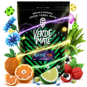 Verde Mate Green Game On 0,4 kg – yerba mate pentru gameri cu aromă de băutură energizantă