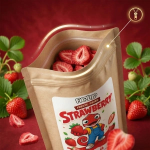 FiloLilo – Căpșuni liofilizate (felii) 100 g