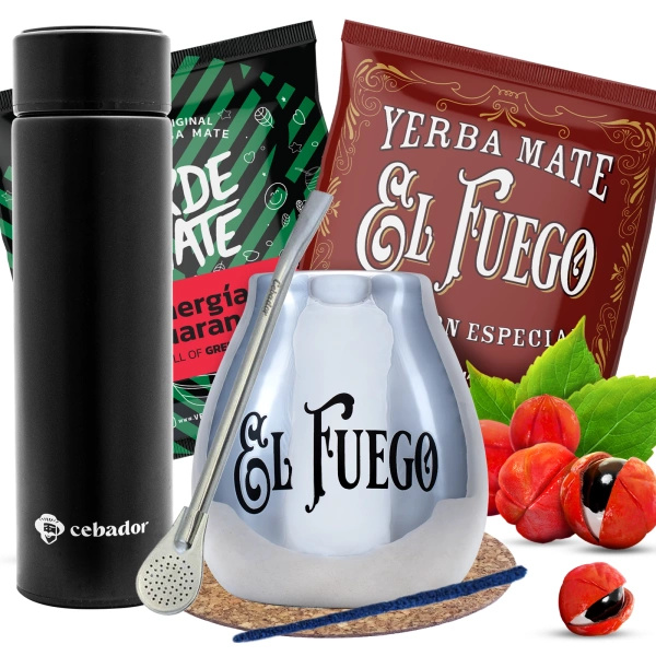 Kit de Yerba Mate Yerbomos bombilla 2x50g