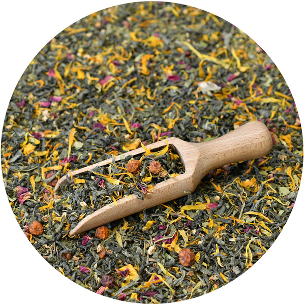 Set pentru Leu: ceai zodiacal + piatră magică