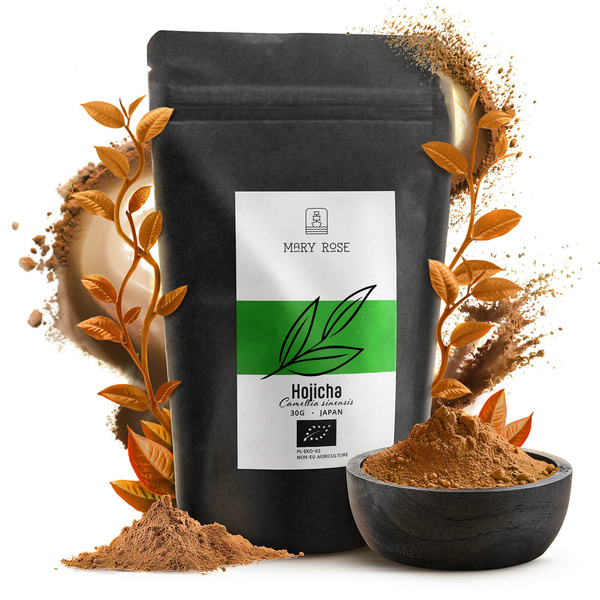 Mary Rose – Ceai Verde Prăjit Hojicha Powder (BIO) 30 g