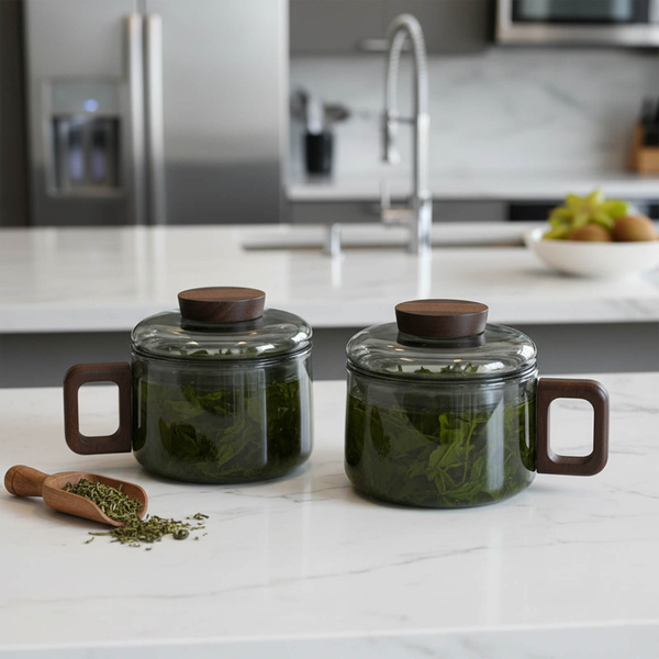 Cană de sticlă cu infuzor Cebador Vidrio 200 ml