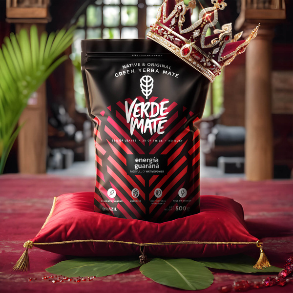 Kitul de Yerba Verde Mate Energia 0,5kg + TermoColador