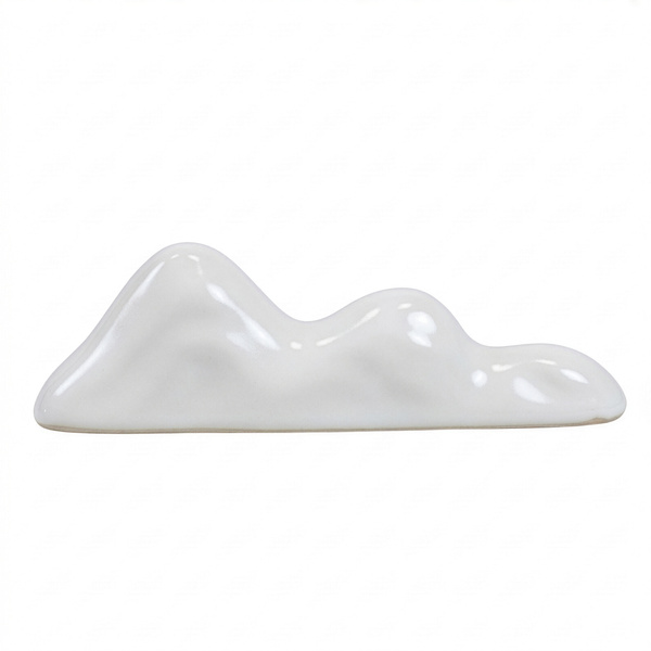 Chashaku-oki – Suport pentru lingura de matcha (alb)