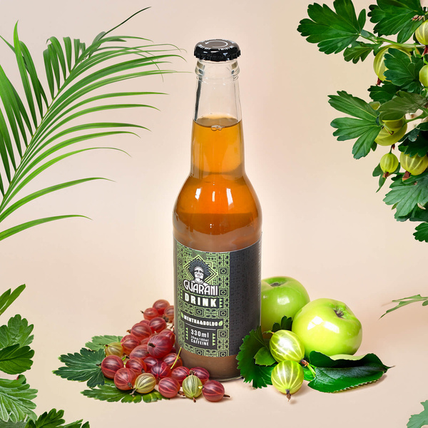 Guarani Drink – Infuzie rece de Yerba Mate – Mentha & Boldo 330 ml