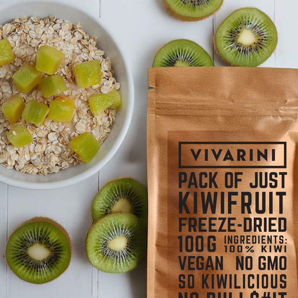 Vivarini – Fructe de kiwi (liofilizate) 100 g