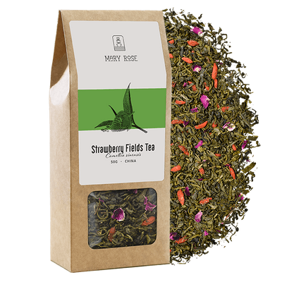 Mary Rose - Ceai verde Strawberry Fields - 50g