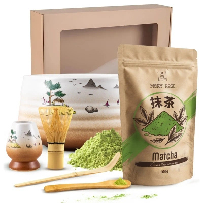 Set cadou de preparare a ceaiului Matcha