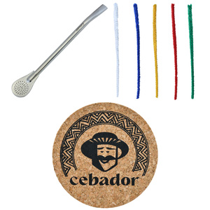 Yerba Mate Thermos Bombilla Set pentru două persoane 500g