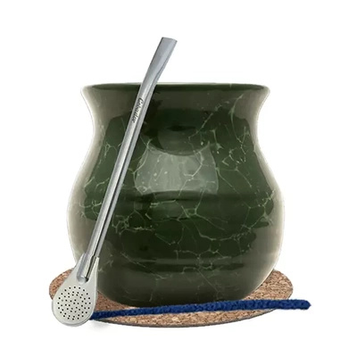 Starter set Yerba Mate Mate Cup Gourd + Bombilla