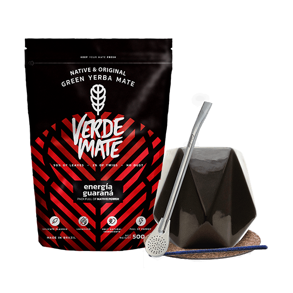 Set  mate tea Energia 0,5kg Guarana