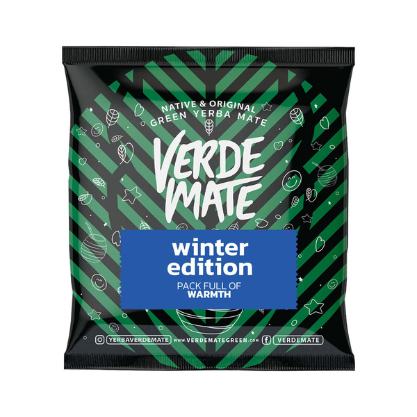 Yerba Mate set de iarnă 10x50g calabash + bombilla